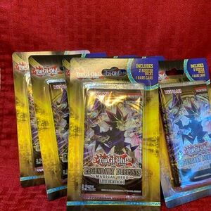 Yu-Gi-Oh! Legendary Duelists Card Packs -Lot of 6